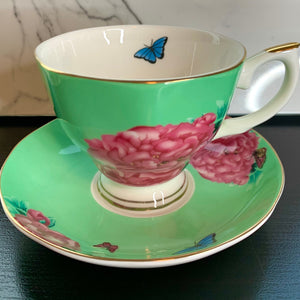 Butterfly Tea Cup & Saucer